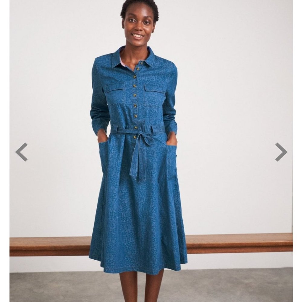 White Stuff Hara denim jean dress